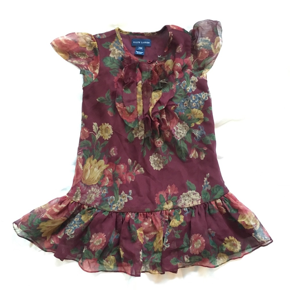 Ralph Lauren dress size 24 months